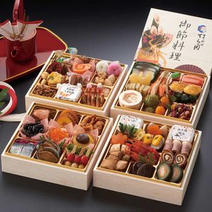 てら岡おせち与段重『鶴』